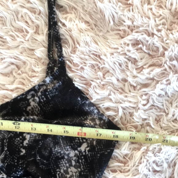 ☠️Snakeskin print body on slip on dress - Picture 7 of 8